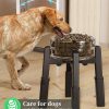 CZPET Adjustable Dog Bowl Stand Elevated Feeder Pet Supplies-7