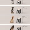 CZPET Adjustable Dog Bowl Stand Elevated Feeder Pet Supplies-4