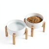 Addogyy Elevated Dog Bowl Stand Raised Feeder Pet Supplies-3