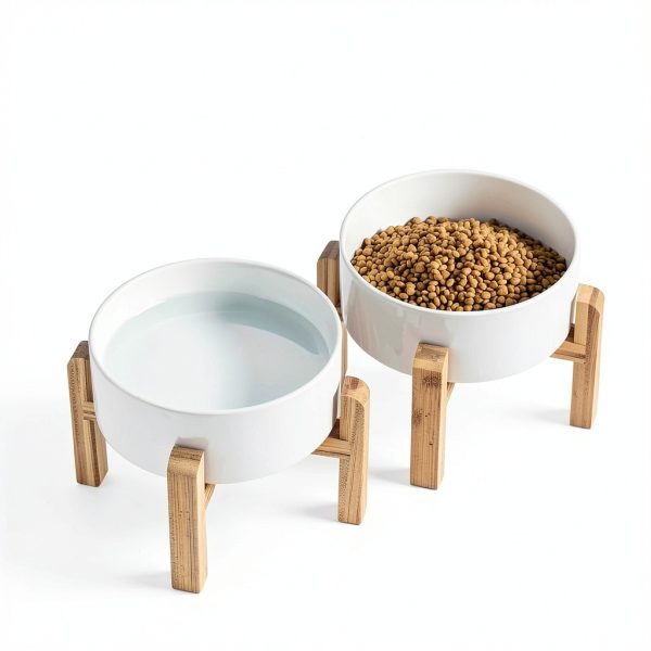 Addogyy Elevated Dog Bowl Stand Raised Feeder Pet Supplies-3