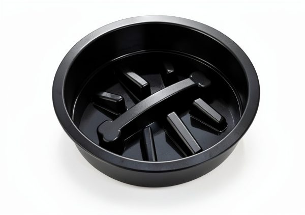 ADENGL Elevated Dog Bowls Adjustable Height Slow Feeder-5