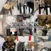 CZPET Adjustable Dog Bowl Stand Elevated Feeder Pet Supplies-8