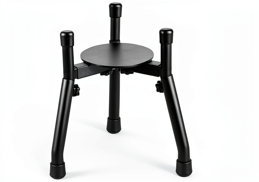 CatAve Elevated Dog Bowl Stand in a home setting with a medium dog