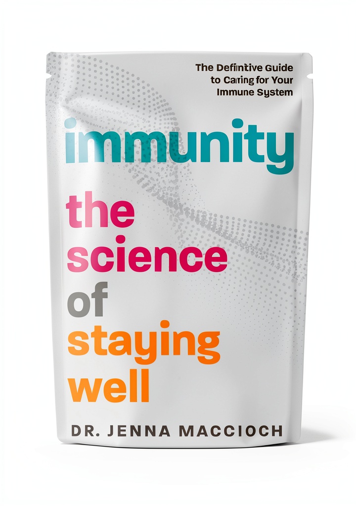 Kindle book cover showing immunology and preventive medicine themes