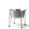 Wellbro Elevated Dog Bowl Stainless Steel Non Slip Base-1