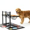 ADENGL Elevated Dog Bowls Adjustable Height Slow Feeder-6