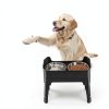 KPWACD Elevated Dog Bowl Stainless Steel 3-in-1-7