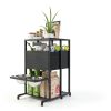 Elevated Dog Bowl Stand Metal Frame Shainfun-5