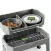 Elevated Dog Bowl KPWACD Stainless Steel Adjustable-4