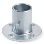4 Pcs 1-3/8 chain link fence post floor flanges Fanmao mount base-0