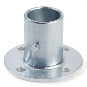 4 Pcs 1-3/8 chain link fence post floor flanges Fanmao mount base-0