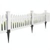 TAYORY 4x4 Fence Post Anchor Heavy Duty Metal Spike Black Powder-6