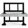 Hulave Split Post Cover – 8 Pack Black – Fits 1.5"x1.5" & 4"x4" Bases-4
