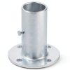 Chain Link Fence Post Floor Flange GBGS Heavy Duty 1-5/8" OD Base-3